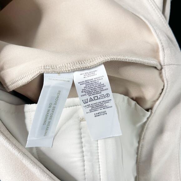 New Ann Taylor 12P Pink Faux Suede Side Zip Straight Leg Pant Trousers Empire - Picture 10 of 12